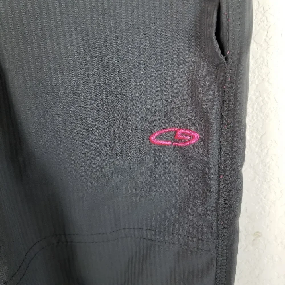Champion‎ Elastic Waist Gray Ruche Leg Pants Size M